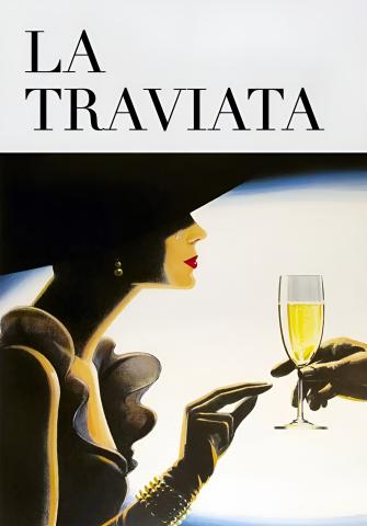 La Traviata - Deventer Schouwburg Poster